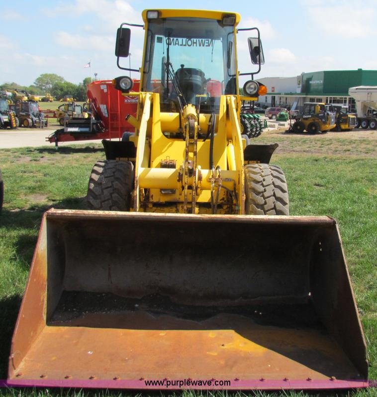 image for item G4225 New Holland LW80B wheel loader