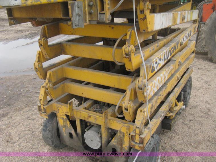Up Right Tiger electric scissor lift in Kinsley, KS Item H6253 sold