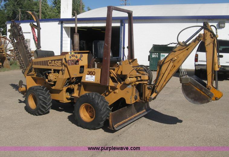 image for item H6275 Case 360 trencher