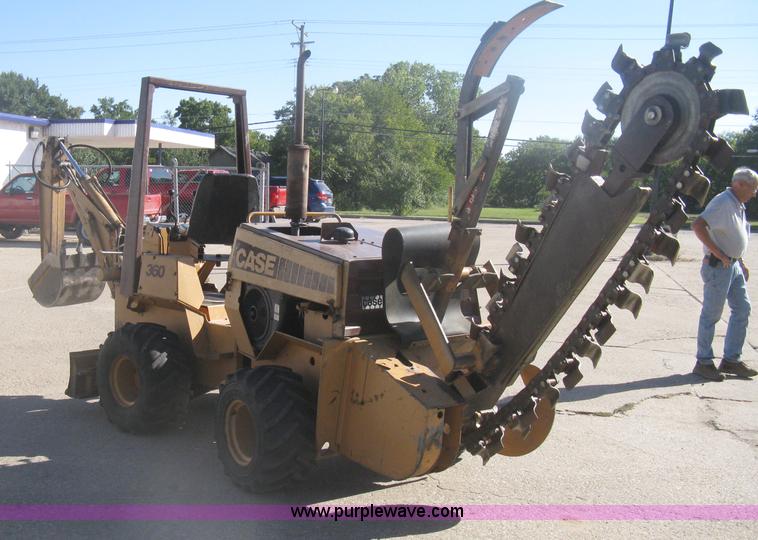 image for item H6275 Case 360 trencher