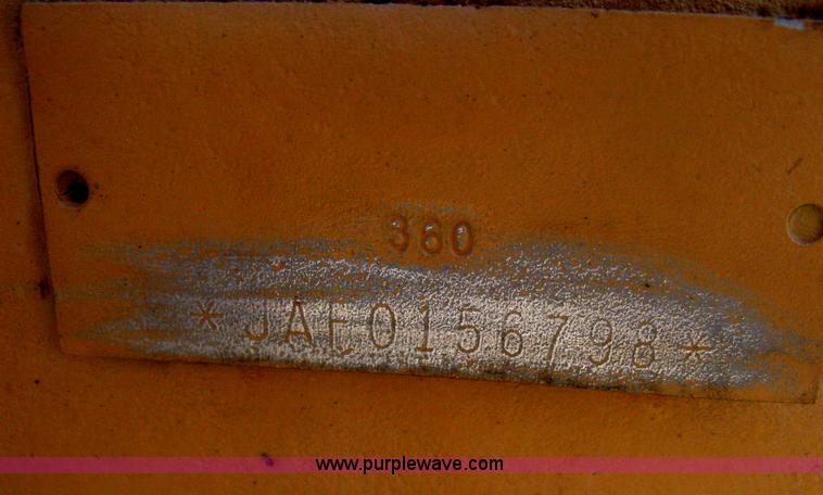 image for item H6275 Case 360 trencher