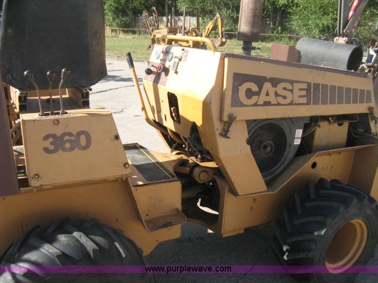 image for item H6275 Case 360 trencher