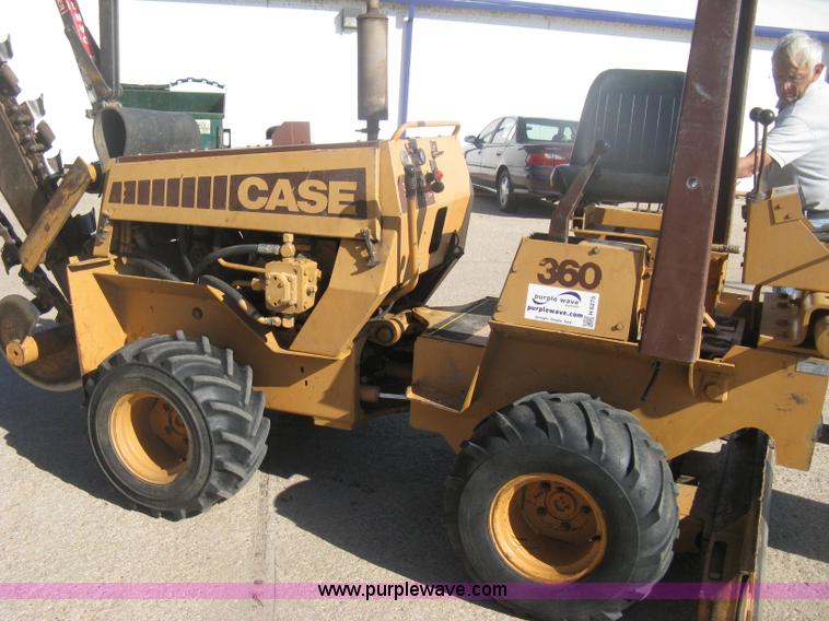 image for item H6275 Case 360 trencher