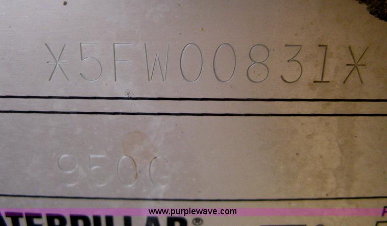 image for item H6339 1999 Caterpillar 950G wheel loader