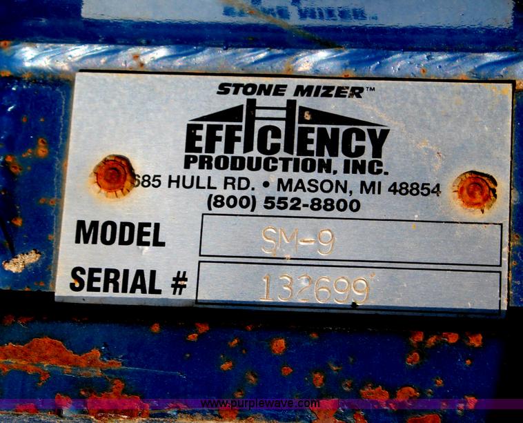 image for item H6757 Stone Mizer SM-9 material container