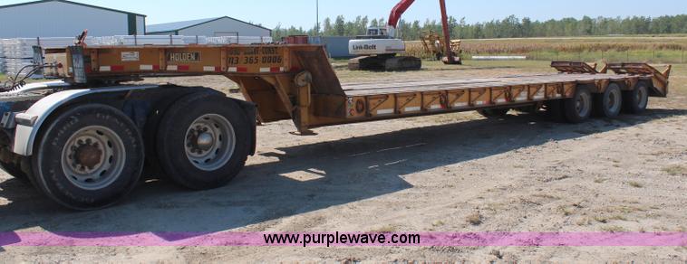 image for item H6760 1996 Holder HLB43340 triple axle trailer