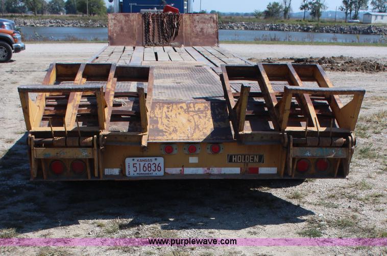 image for item H6760 1996 Holder HLB43340 triple axle trailer