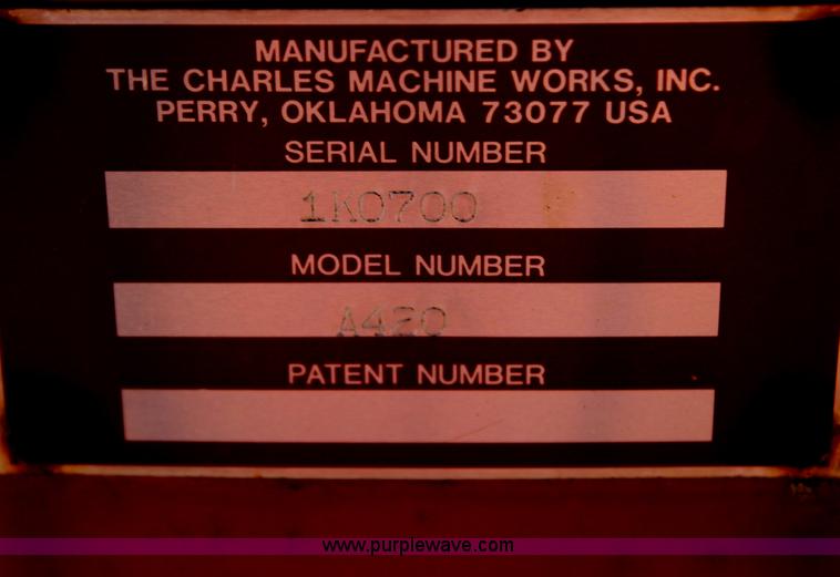 image for item H6783 1993 Ditch Witch 5110DD trencher