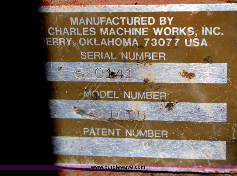 image for item H6783 1993 Ditch Witch 5110DD trencher