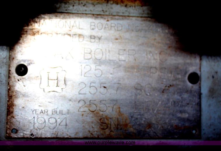 image for item H6985 1994 Ajax boiler and holding tank