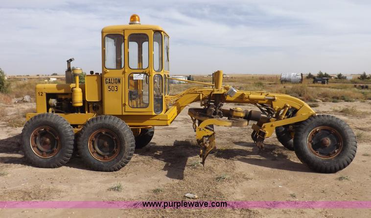 image for item I8430 1962 Galion 503 motor grader
