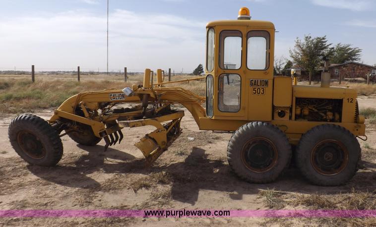 image for item I8430 1962 Galion 503 motor grader