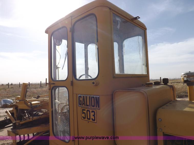 image for item I8430 1962 Galion 503 motor grader