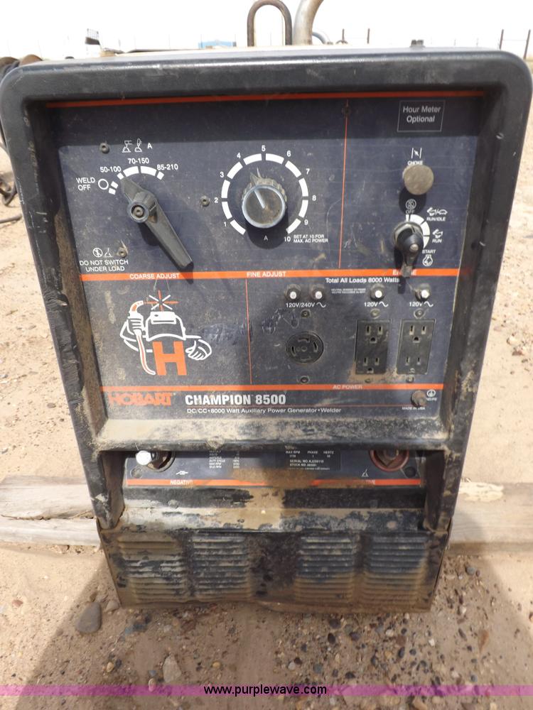 Hobart Champion 8500 welder/generator in Ulysses, KS Item I8440 sold