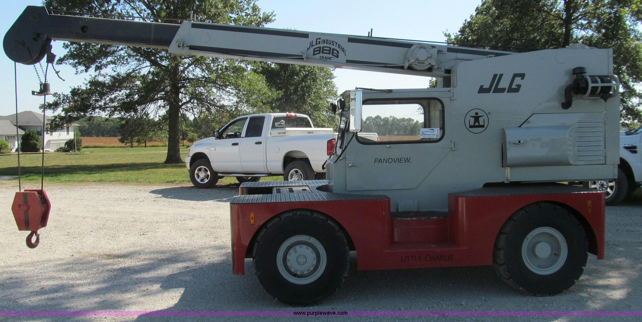 1980 JLG 886D carry deck crane in Brookfield, MO Item G2120 sold