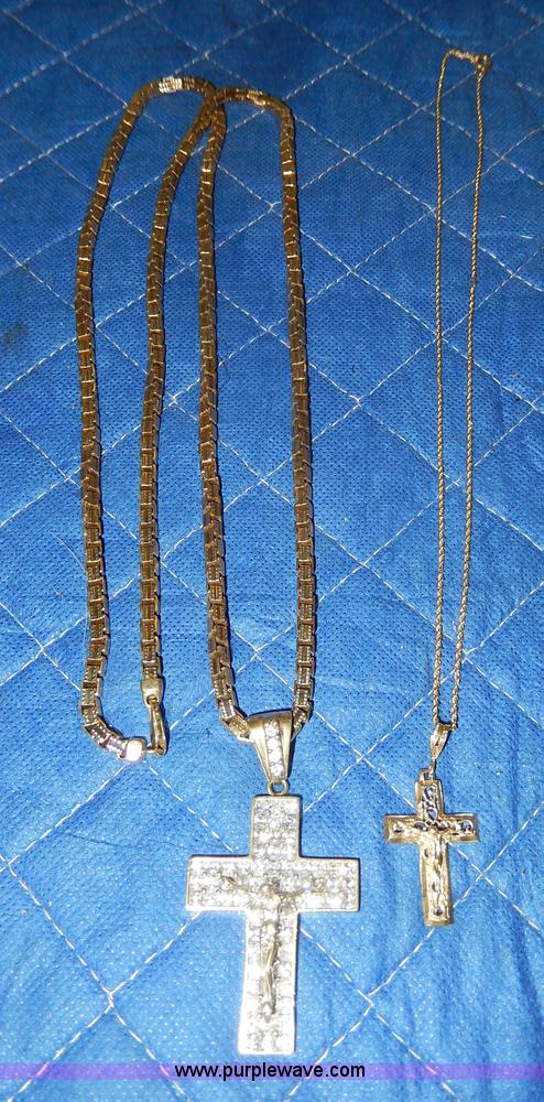 image for item AT9325 (2) cross pendants