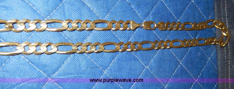 image for item AT9327 Religious men's necklace with stones