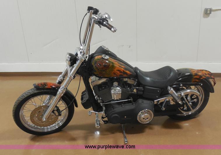 image for item AT9378 2008 Harley Davidson Dyna Street Bob FXDBI motorcycle