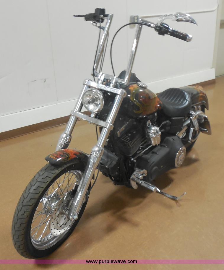 image for item AT9378 2008 Harley Davidson Dyna Street Bob FXDBI motorcycle