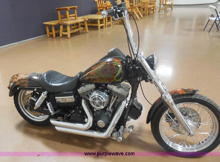 image for item AT9378 2008 Harley Davidson Dyna Street Bob FXDBI motorcycle