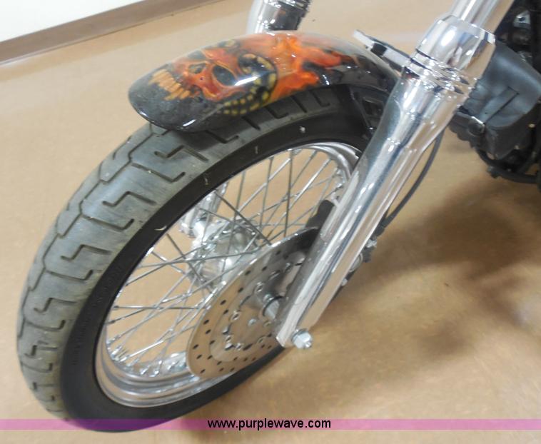 image for item AT9378 2008 Harley Davidson Dyna Street Bob FXDBI motorcycle