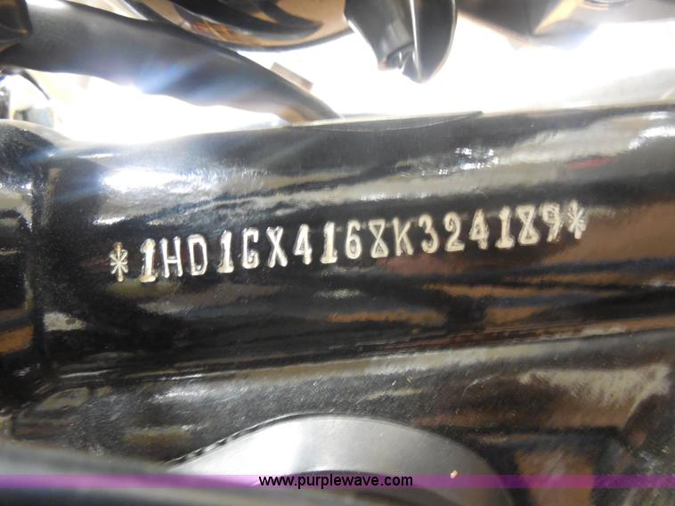 image for item AT9378 2008 Harley Davidson Dyna Street Bob FXDBI motorcycle