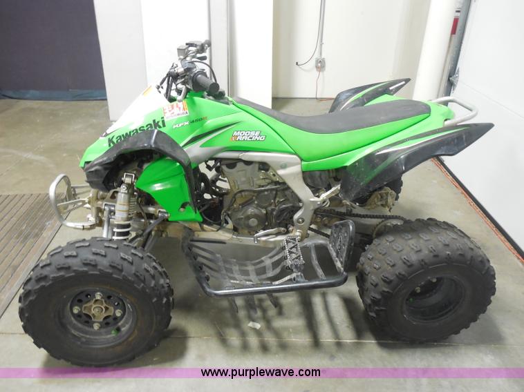 image for item AT9407 2008 Kawasaki KFX450 four wheeler