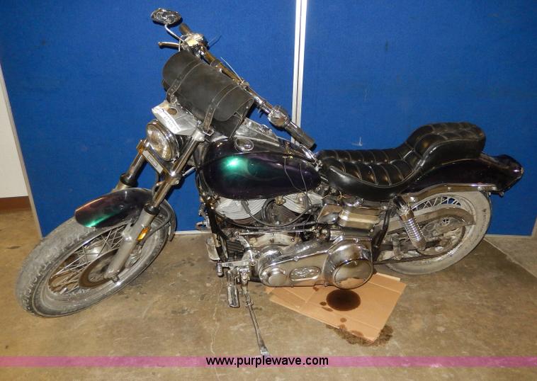 image for item AT9473 1978 Harley Davidson Super Glide motorcycle