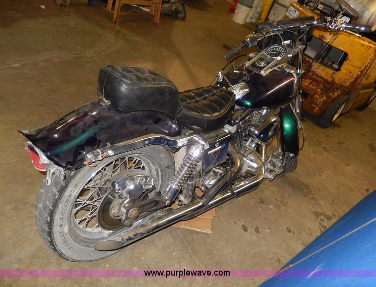 image for item AT9473 1978 Harley Davidson Super Glide motorcycle