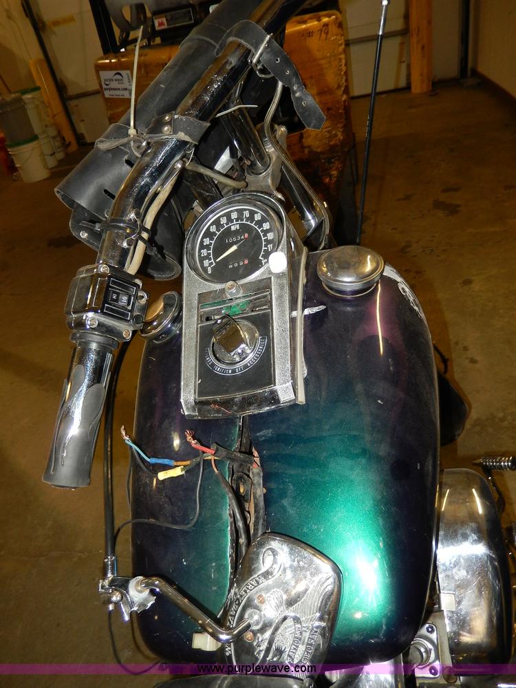 image for item AT9473 1978 Harley Davidson Super Glide motorcycle