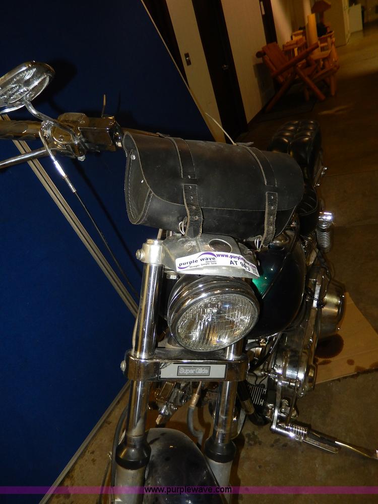 image for item AT9473 1978 Harley Davidson Super Glide motorcycle