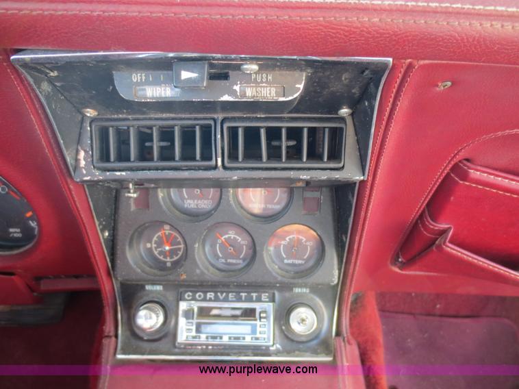 image for item F6700 1975 Chevrolet Corvette Stingray