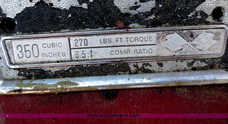 image for item F6700 1975 Chevrolet Corvette Stingray