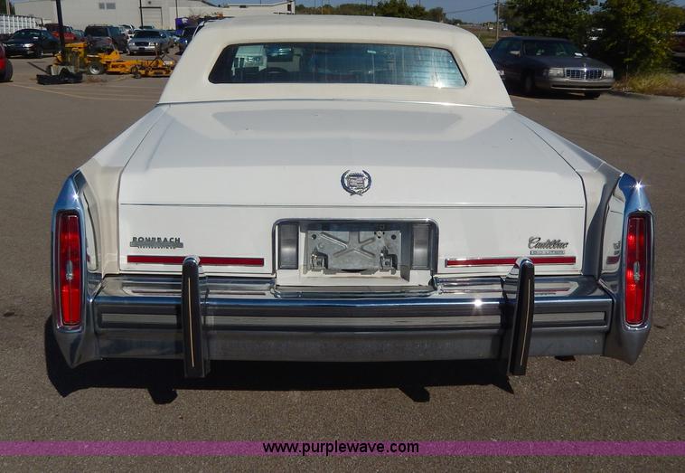 image for item H9607 1988 Cadillac Brougham