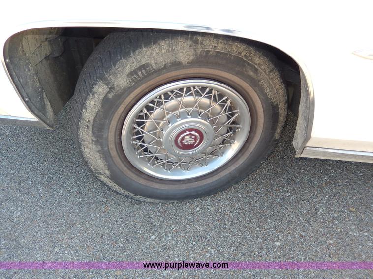 image for item H9607 1988 Cadillac Brougham