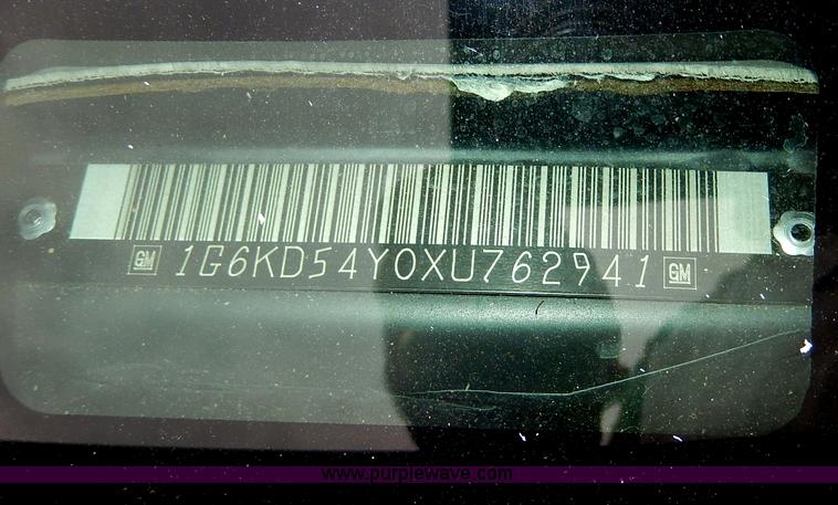 image for item H9612 1999 Cadillac DeVille