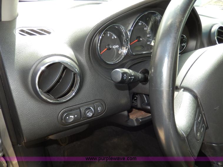 image for item H9618 2005 Pontiac G6 GT