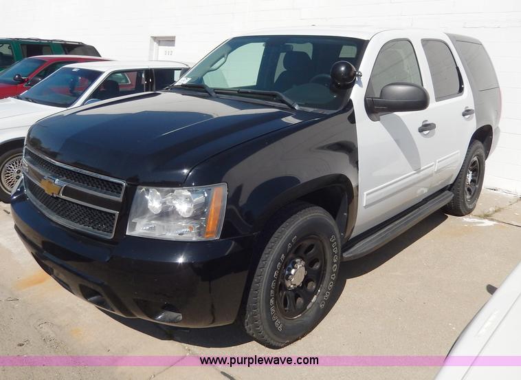 image for item H9620 2009 Chevrolet Tahoe Police Special Service SUV