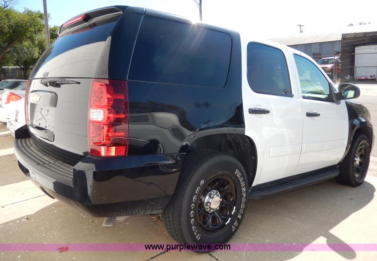 image for item H9620 2009 Chevrolet Tahoe Police Special Service SUV