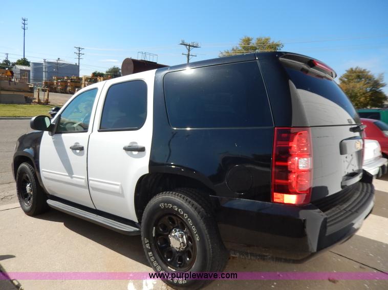 image for item H9620 2009 Chevrolet Tahoe Police Special Service SUV
