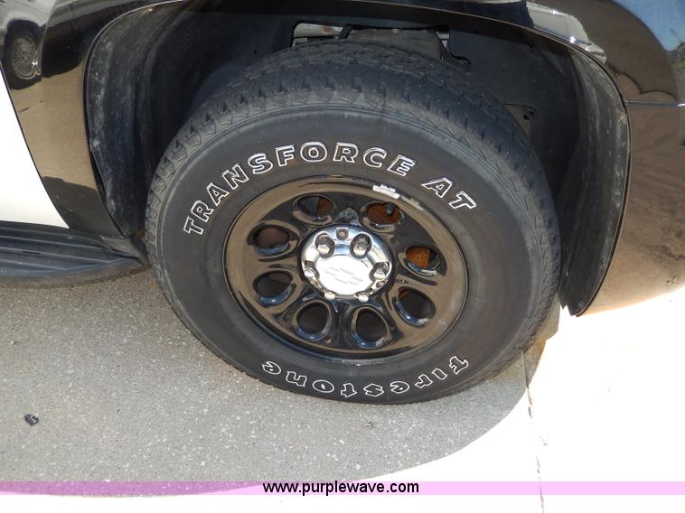 image for item H9620 2009 Chevrolet Tahoe Police Special Service SUV