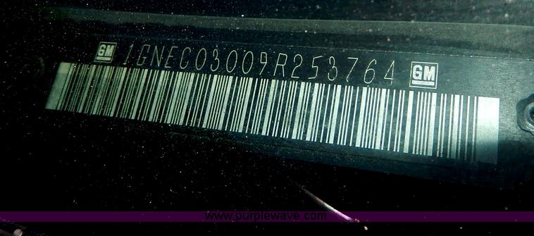 image for item H9620 2009 Chevrolet Tahoe Police Special Service SUV