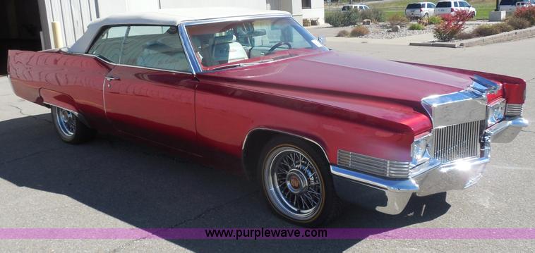 image for item H9710 1970 Cadillac convertible