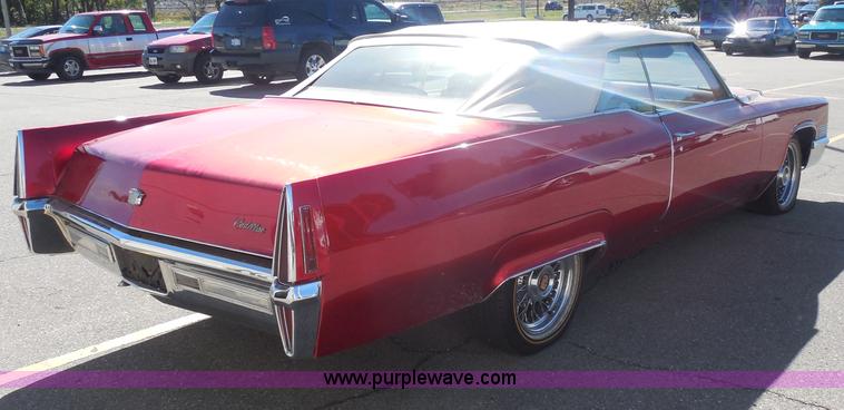 image for item H9710 1970 Cadillac convertible
