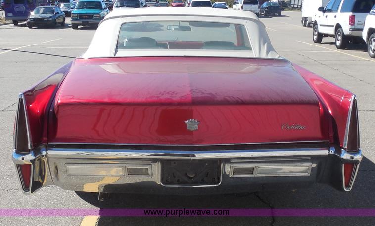 image for item H9710 1970 Cadillac convertible