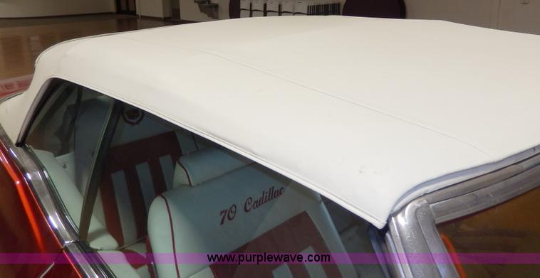 image for item H9710 1970 Cadillac convertible