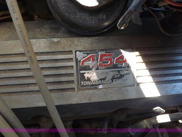 image for item I8355 1988 Chevrolet 3500 pickup truck