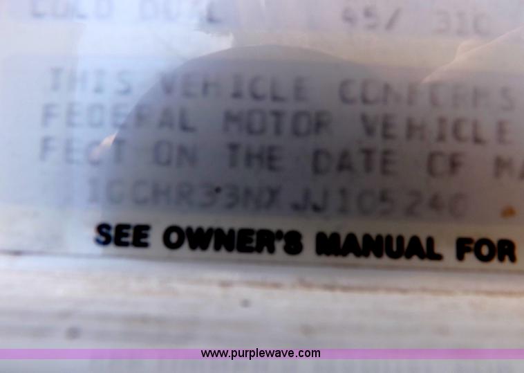 image for item I8355 1988 Chevrolet 3500 pickup truck