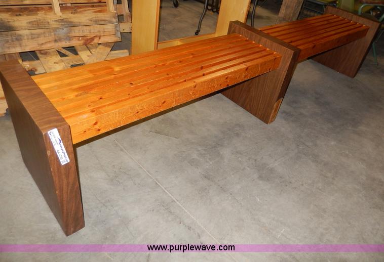 image for item AA9700 (4) Hallway benches