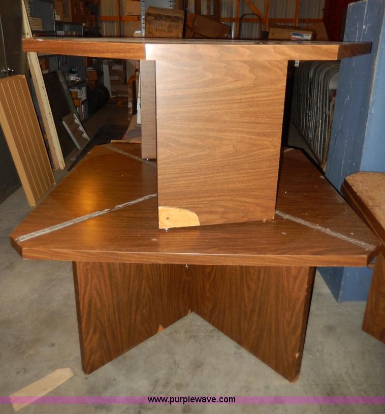 image for item AA9704 (5) assorted wood tables